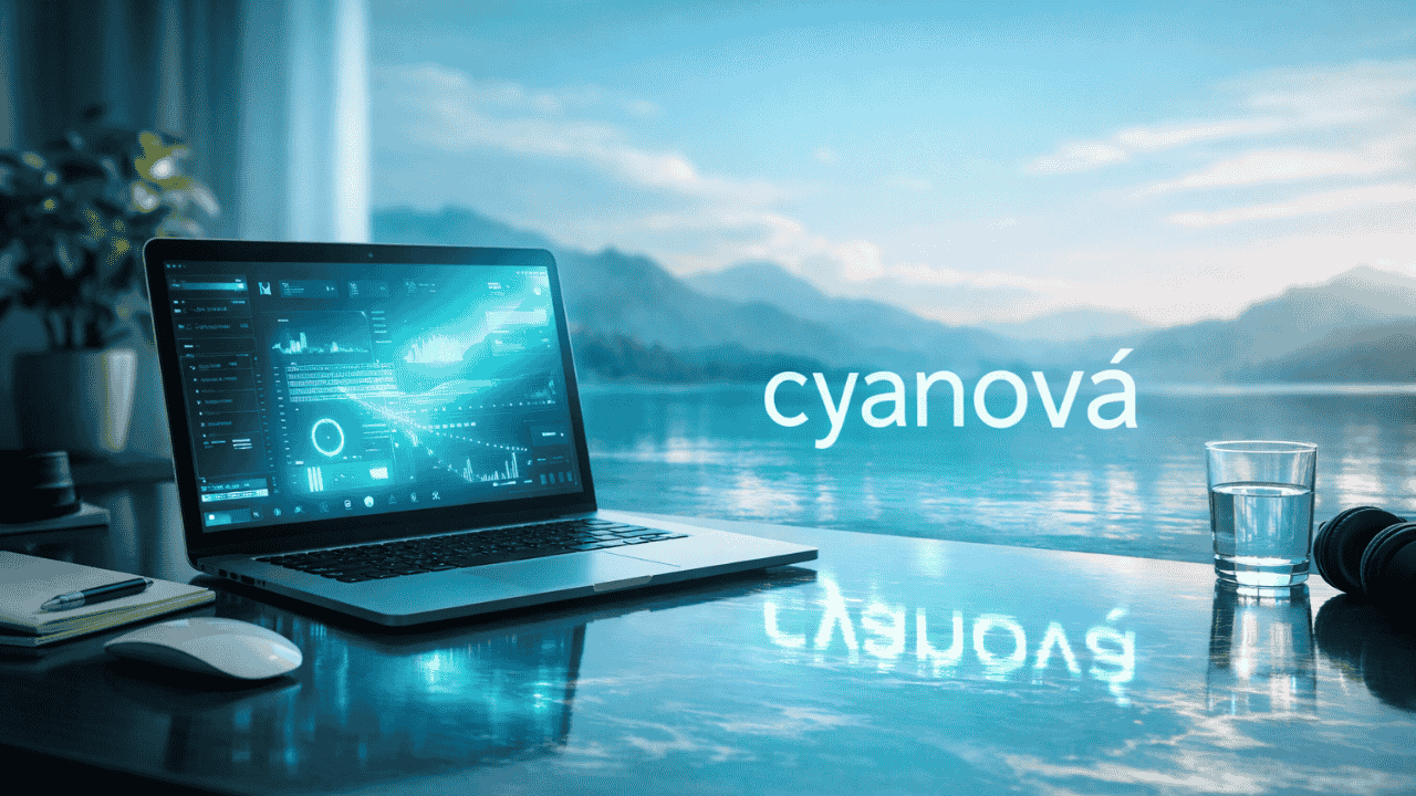 Cyanová