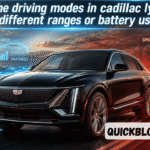 do the driving modes in cadillac lyriq offer different ranges or battery usages?