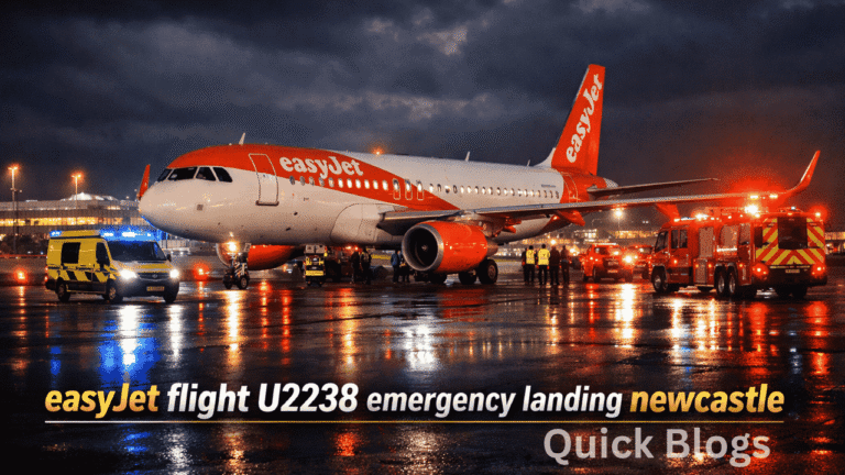 easyjet flight u2238 emergency landing newcastle: what really happened during the mid-air diversion