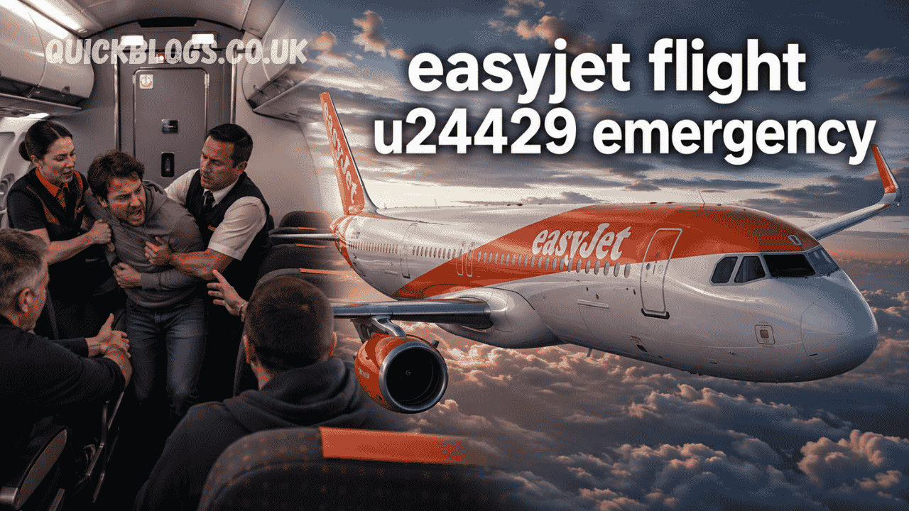 easyjet flight u24429 emergency