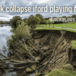 riverbank collapse iford playing fields