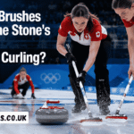 how do brushes affect the stone's path in olympic curling?