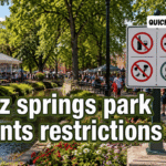 lititz springs park events restrictions
