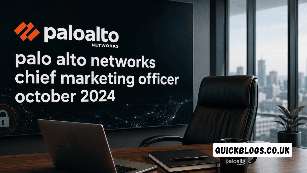 palo alto networks chief marketing officer october 2024