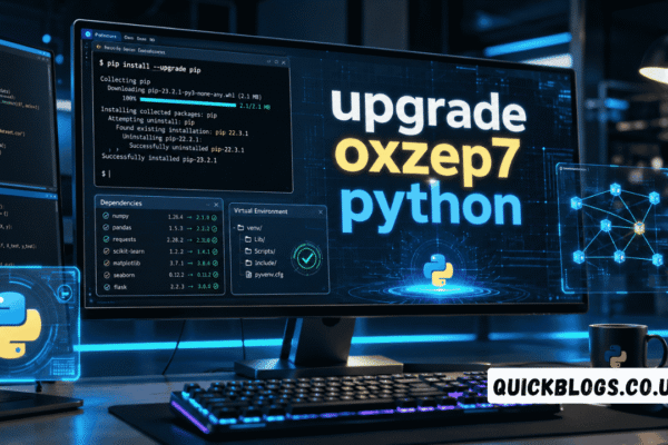 Upgrade Oxzep7 Python